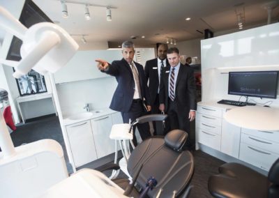 Dentsply Sirona clinic training station with new displays