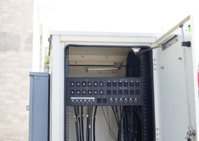 USNI outdoor AV truck hookup