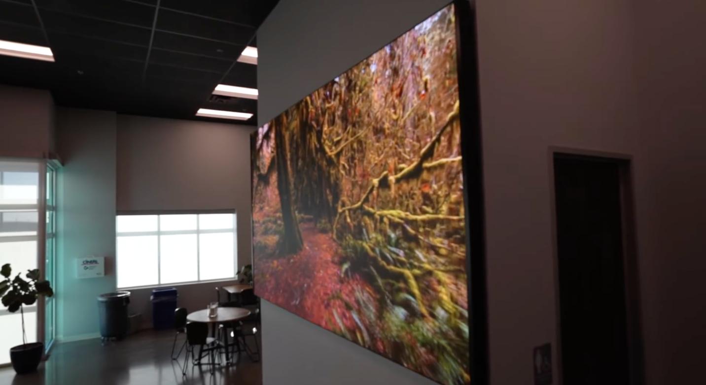 Nanolumens video wall